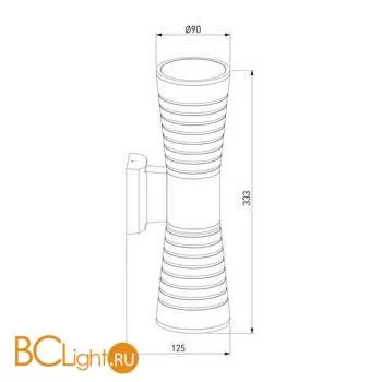 Бра Elektrostandard Tube 1502 TECHNO LED a044301 - Фото 2