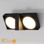 Уличный настенный светильник Elektrostandard Twin new 35170/D черный a064384