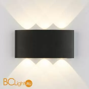 Настенный светильник Elektrostandard Twinky 1551 TECHNO LED черный a049671 - Фото 0