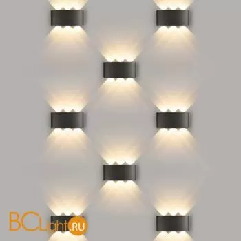 Настенный светильник Elektrostandard Twinky 1551 TECHNO LED черный a049671 - Фото 1