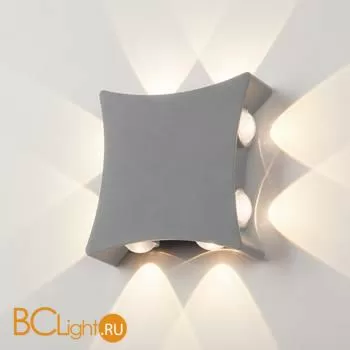 Настенный светильник Elektrostandard Twinky 1631 TECHNO LED серый a051824 - Фото 0