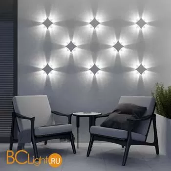 Настенный светильник Elektrostandard Twinky 1631 TECHNO LED белый a051822 - Фото 2