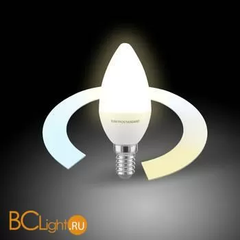 Умная светодиодная лампа "Свеча" C37 5W 3300К-6500К CCT+DIM Е14 Elektrostandard BLE1438 a055924