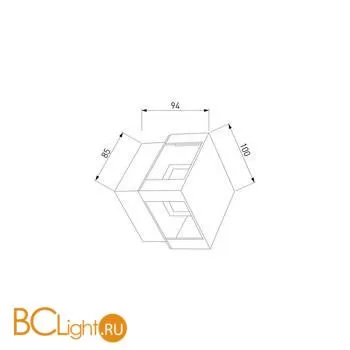 Бра Elektrostandard Universal 1606 TECHNO LED a035807 - Фото 3