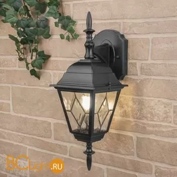 Уличный настенный светильник Elektrostandard Vega Vega D черный a025019