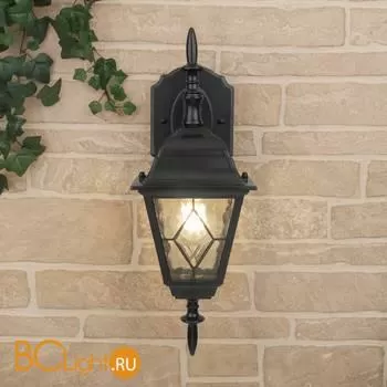 Уличный настенный светильник Elektrostandard Vega Vega D черный a025019 - Фото 0