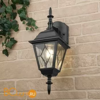 Уличный настенный светильник Elektrostandard Vega Vega D черный a025019 - Фото 1