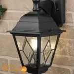 Уличный настенный светильник Elektrostandard Vega Vega D черный a025019 - Фото 2