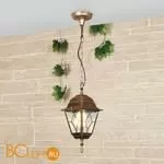 Уличный подвесной светильник Elektrostandard Vega Vega H черное золото a025020