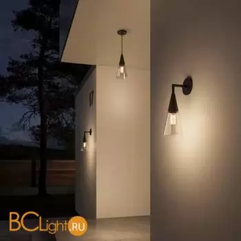 Уличный подвесной светильник Elektrostandard Vesto new 35171/H черный a066199 - Фото 1