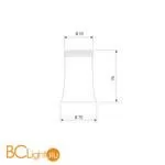 Спот Elektrostandard Vetro DLN100 GU10 WH белый a043164 - Фото 1