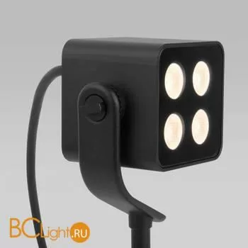 Садово-парковый фонарь Elektrostandard Visor 35142/S черный a057634 - Фото 2