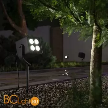 Садово-парковый фонарь Elektrostandard Visor 35142/S черный a057634 - Фото 0