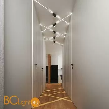 Светодиодный светильник черный Elektrostandard Window 1630 TECHNO LED черный a049995 - Фото 2