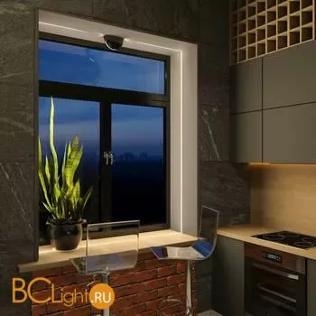 Светодиодный светильник черный Elektrostandard Window 1630 TECHNO LED черный a049995 - Фото 3