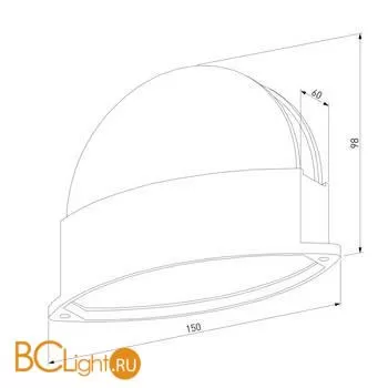 Светодиодный светильник Elektrostandard Window 1630 TECHNO LED белый a049994 - Фото 3
