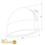 Светодиодный светильник Elektrostandard Window 1630 TECHNO LED белый a049994 - Фото 3