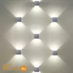 Уличный настенный светильник Elektrostandard Winner 1548 TECHNO LED WINNER алюминий a051730 - Фото 1