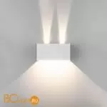 Уличный настенный светильник Elektrostandard Winner 35137/W белый a057133 - Фото 1