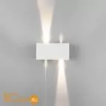 Уличный настенный светильник Elektrostandard Winner 35137/W белый a057133 - Фото 4