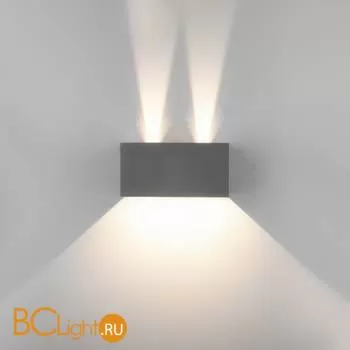 Уличный настенный светильник Elektrostandard Winner 35137/W серый a057135 - Фото 0