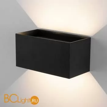 Уличный настенный светильник Elektrostandard Winner 35137/W черный a057136