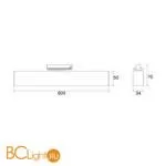 Трековый светильник Elektrostandard X-Line X-Line черный матовый 20W 4200K (LTB54) однофазный a052445 - Фото 5