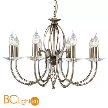 Люстра Elstead Lighting Aegean AG8 AGED BRASS