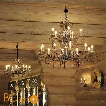 Люстра Elstead Lighting Amarilli AML15 BLK/SILVER - Фото 0