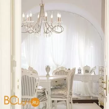 Люстра Elstead Lighting Christina CRT8 SILVER/GOLD - Фото 0