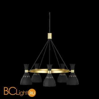 Подвесная люстра на штанге Elstead Lighting Joan QN-JOAN5-MB