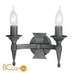 Бра Elstead Lighting Saxon SAX2 BLK/SIL - Фото 0