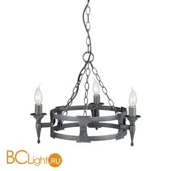 Люстра Elstead Lighting Saxon SAX3 BLK/SIL - Фото 0