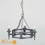 Люстра Elstead Lighting Saxon SAX3 BLK/SIL