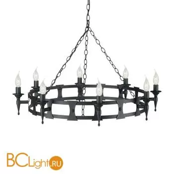 Люстра Elstead Lighting Saxon SAX8 BLK - Фото 0