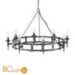 Люстра Elstead Lighting Saxon SAX8 BLK/SIL - Фото 0