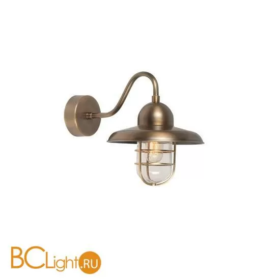 Уличный настенный светильник Elstead Lighting Sheldon SHEL-SOM-CAGE-BR