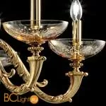 Люстра Euroluce Aida L8 Amber - Фото 0