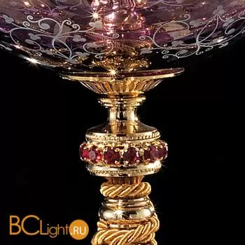 Люстра Euroluce Aida L8+4 Amethyst - Фото 0