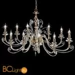 Люстра Euroluce Alicante Ellipse L10 120 gold Clear