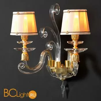 Бра Euroluce Alicante Satin A2 Gold shade