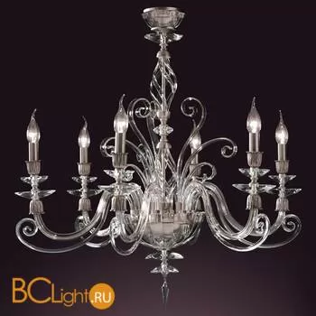 Потолочная люстра Euroluce Alicante Satin S6 Silver