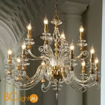 Люстра Euroluce Alicante Satin L8+4 Gold
