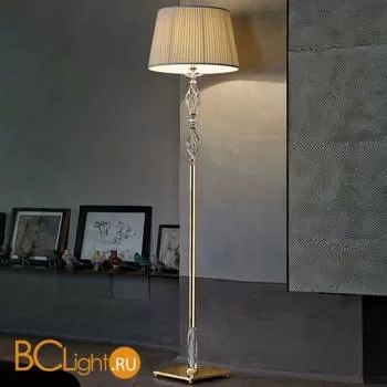Торшер Euroluce Alicante PT1 gold Clear