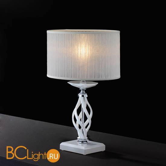 Настольная лампа Euroluce Alicante LP1 silver White