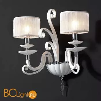 Бра Euroluce Alicante A2 silver White SHADE