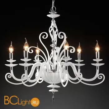 Люстра Euroluce Alicante L6 silver White