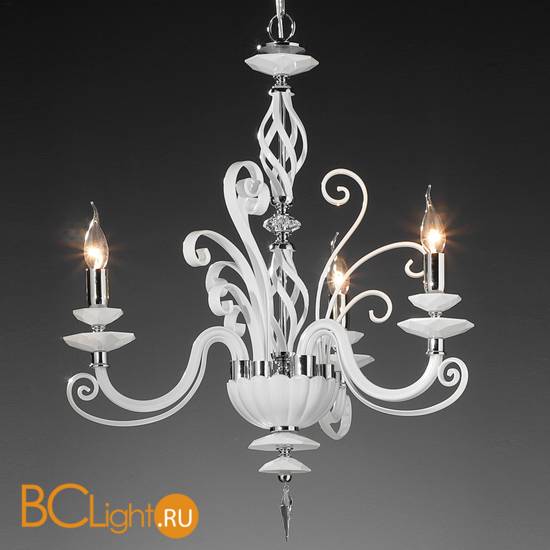 Люстра Euroluce Alicante L3 silver White
