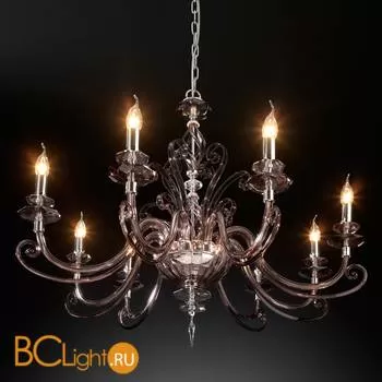 Люстра Euroluce Alicante L8 silver Fume