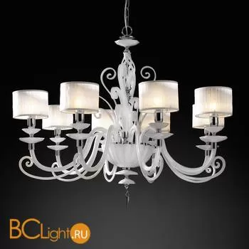 Люстра Euroluce Alicante L8 silver White SHADE